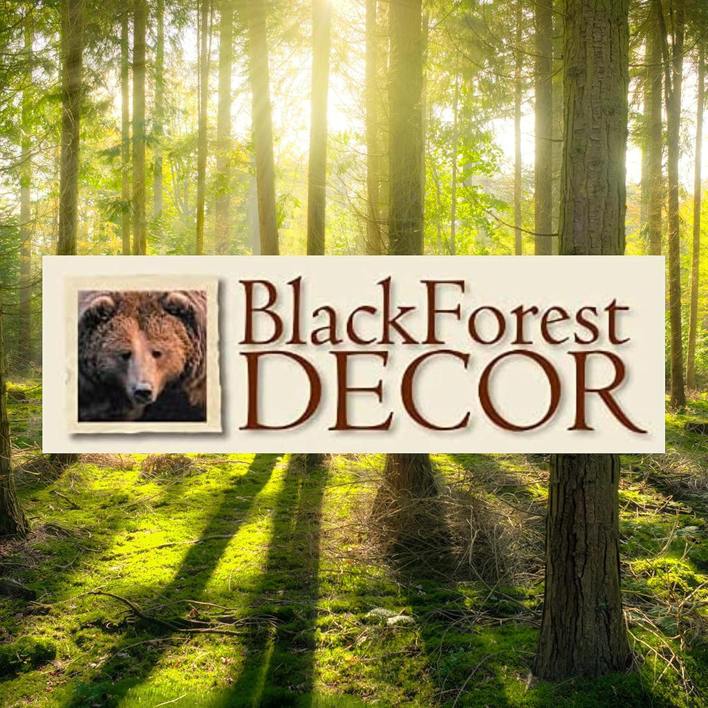 BLACK FOREST DECOR - Moose Climbing Table Lamp for Cabin, Living Room, Nightstand, Desk - Vintage Rustic Home Décor - 19.5' x 12'