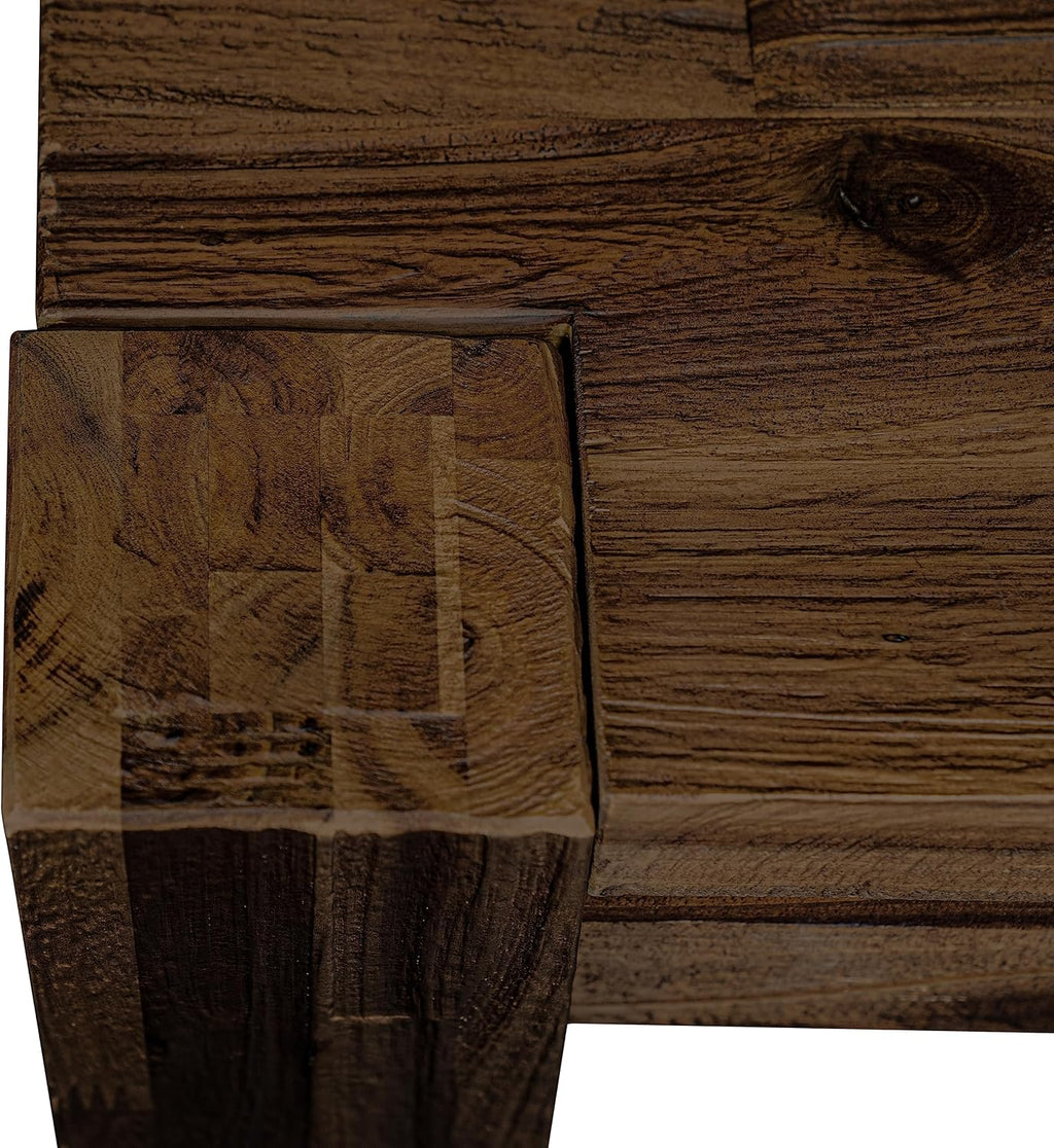 East West Furniture CN6-07-T Celina Dining Room Table - Rectangle Rustic Farmhouse Table , 36x60 Inch, Jacobean