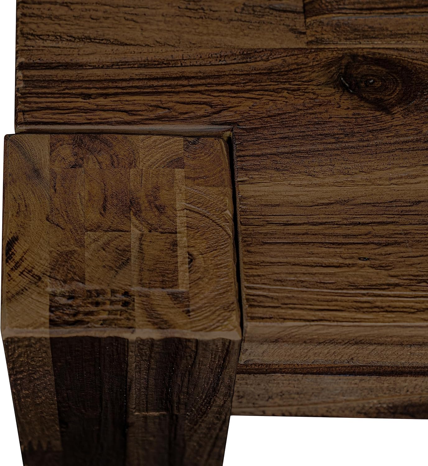 East West Furniture CN6-07-T Celina Dining Room Table - Rectangle Rustic Farmhouse Table , 36x60 Inch, Jacobean