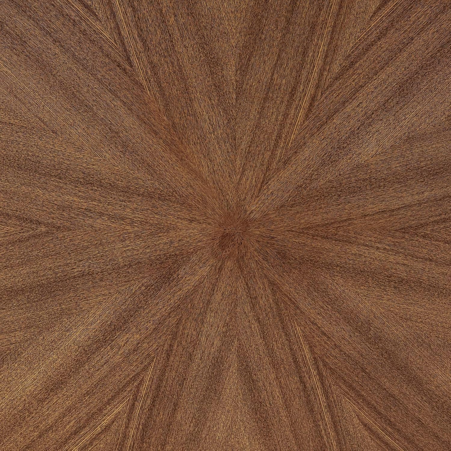 Modway Crossroads 47' Round Wood Dining Table, Walnut