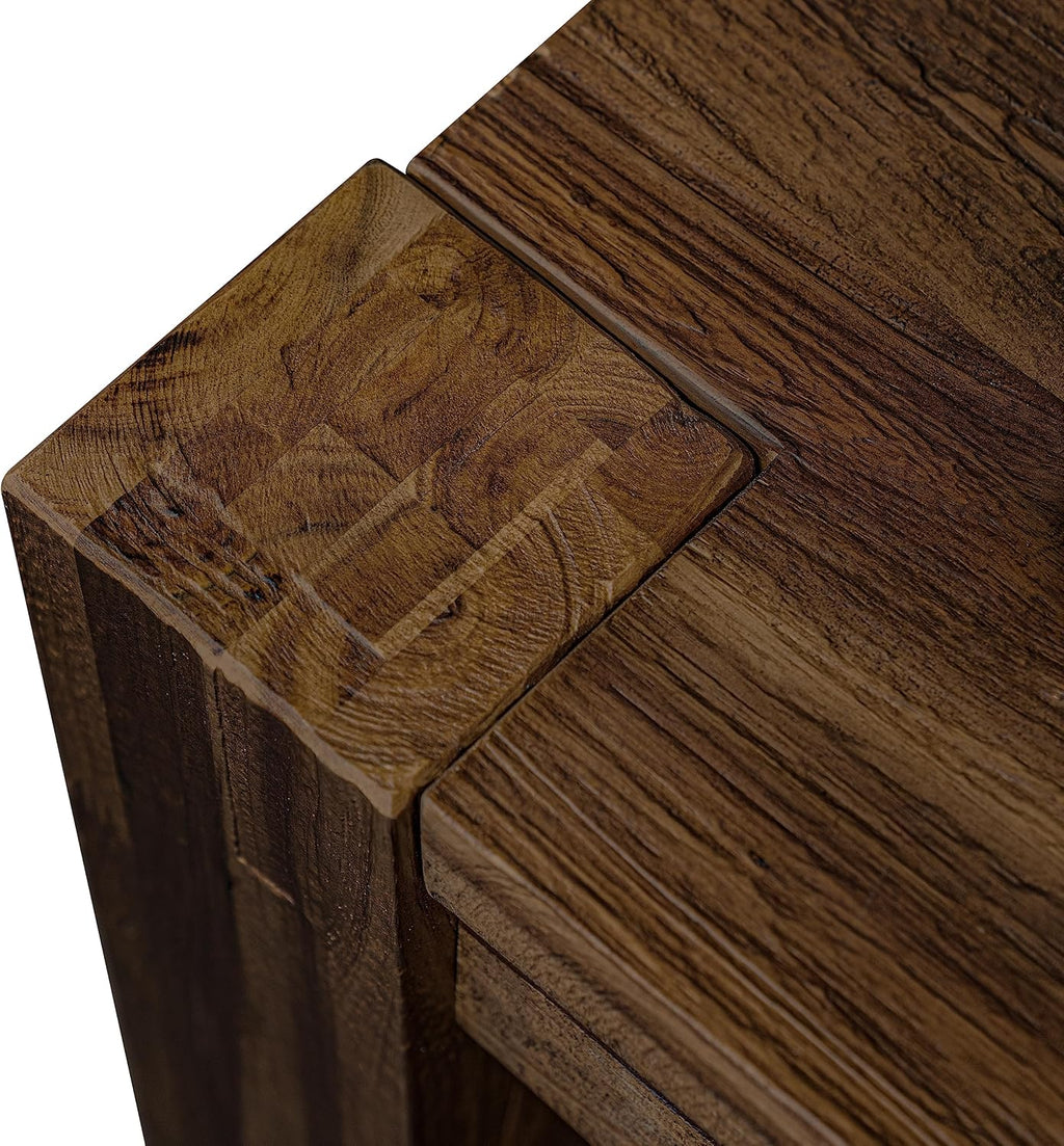 East West Furniture CN6-07-T Celina Dining Room Table - Rectangle Rustic Farmhouse Table , 36x60 Inch, Jacobean