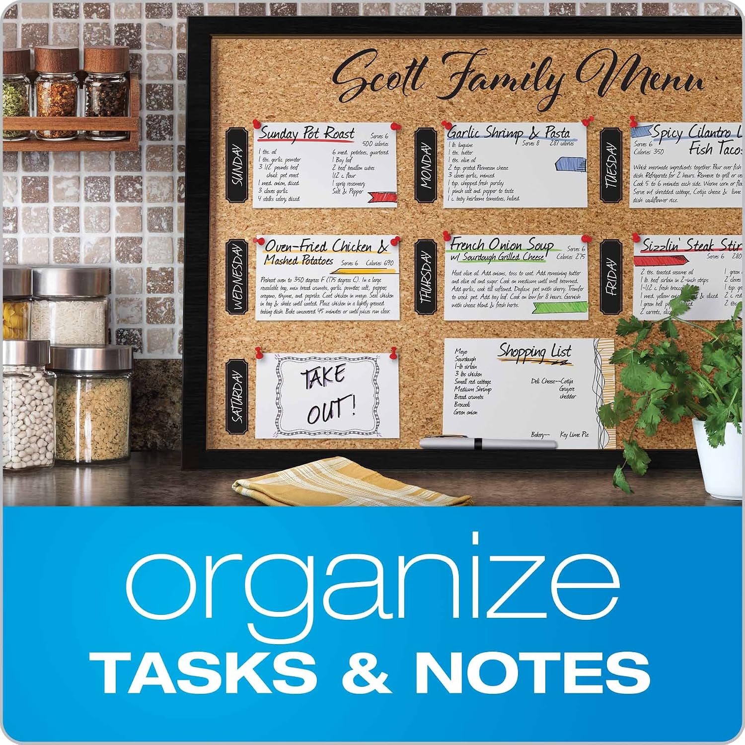 Oxford Blank Index Cards, 4 x 6 Inches, White, 60 Packs of 100 (40)