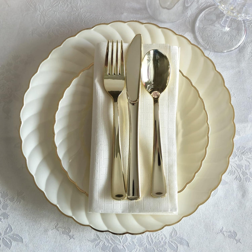 ' OCCASIONS ' - 1440 Piece Pack - Premium 3 PLY - Wedding Party Dinner Paper Napkins (Square Fold)