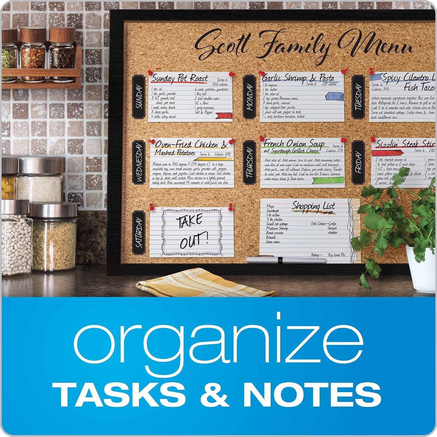 Oxford Ruled Index Cards, 3' x 5', White, 1,000 Cards (31) (Pack of 10)