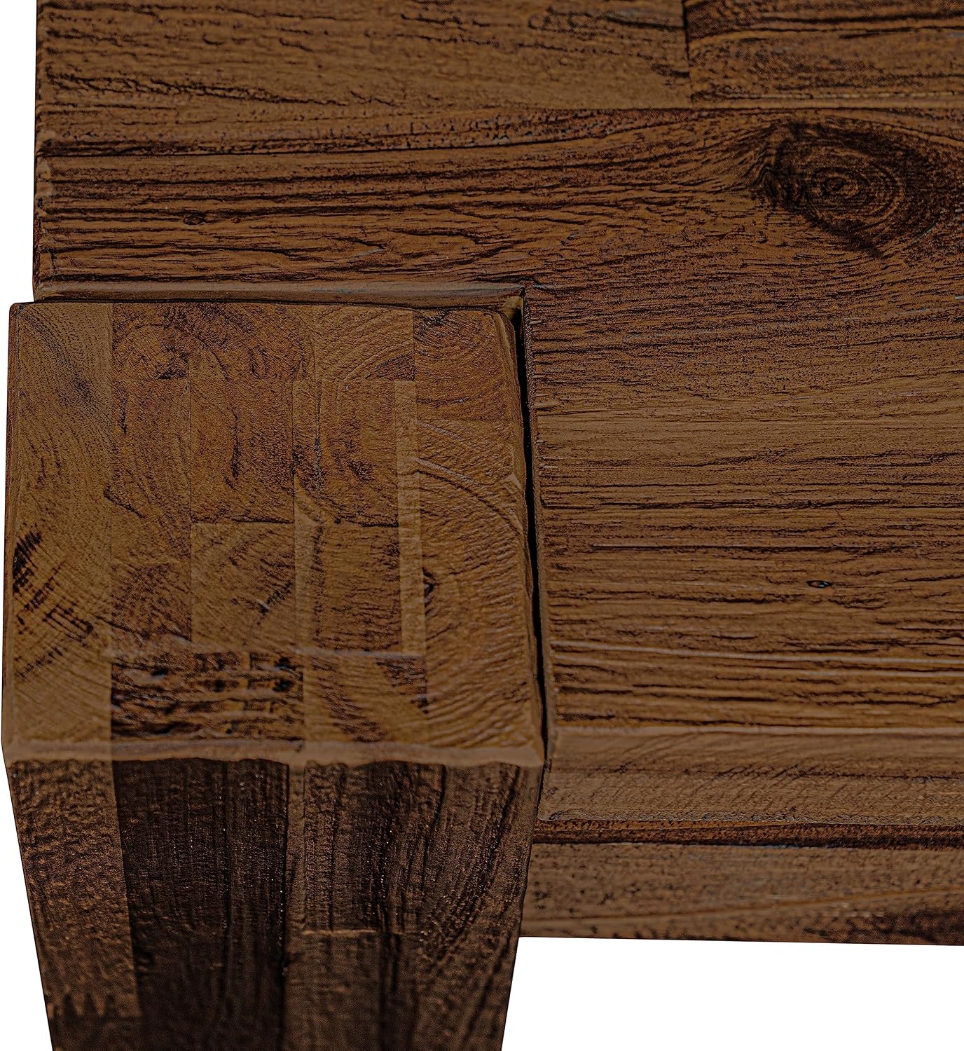 East West Furniture CN6-0N-T Celina Modern Kitchen Table - Rectangle Rustic Wood Dining Table , 36x60 Inch, Walnut